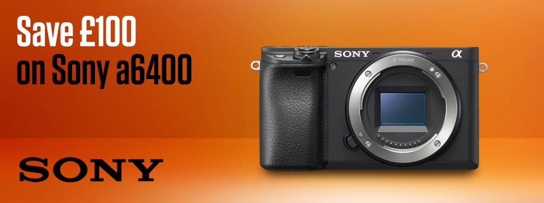Save £100 on Sony a6400