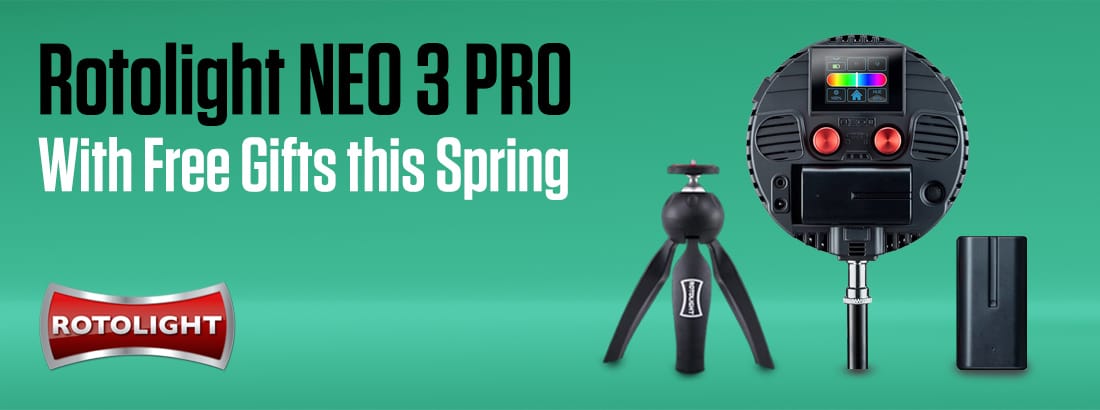 Rotolight NEO 3 PRO - Free Gifts this Spring