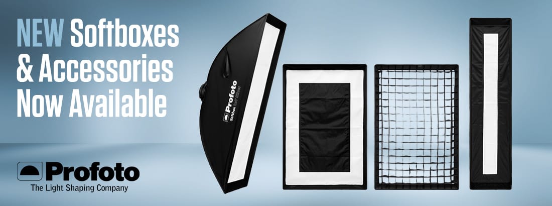 New Profoto Softboxes and Accessories Feb 24 BW