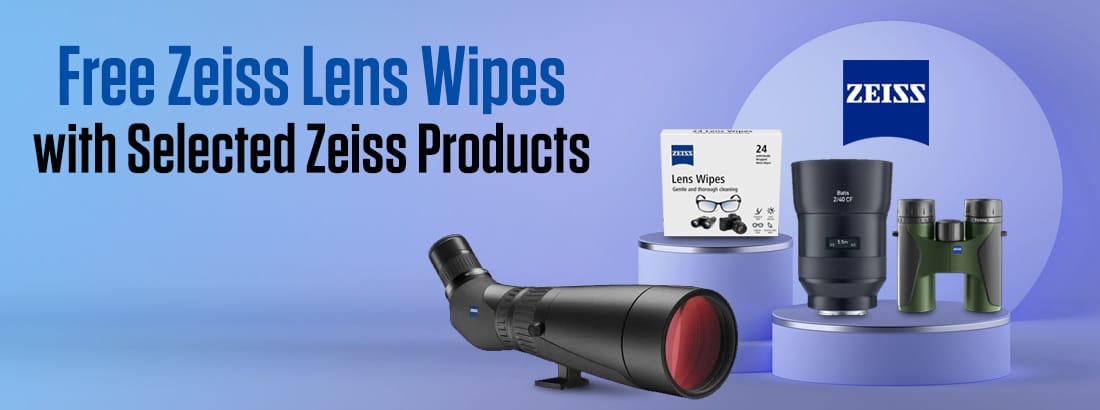 Zeiss Lens Wipes (Pack of 24) with Selected Zeiss Products