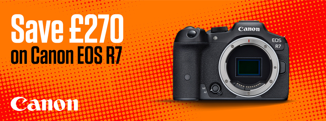 Save £270 on the Canon EOS R7
