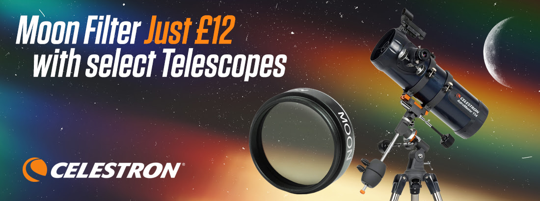 Moon Filter Just £12 with select Telescopes