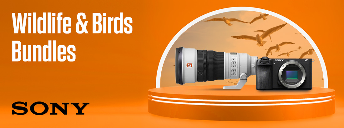 Save on Specialist Sony Bundles For Wildlife and Birds