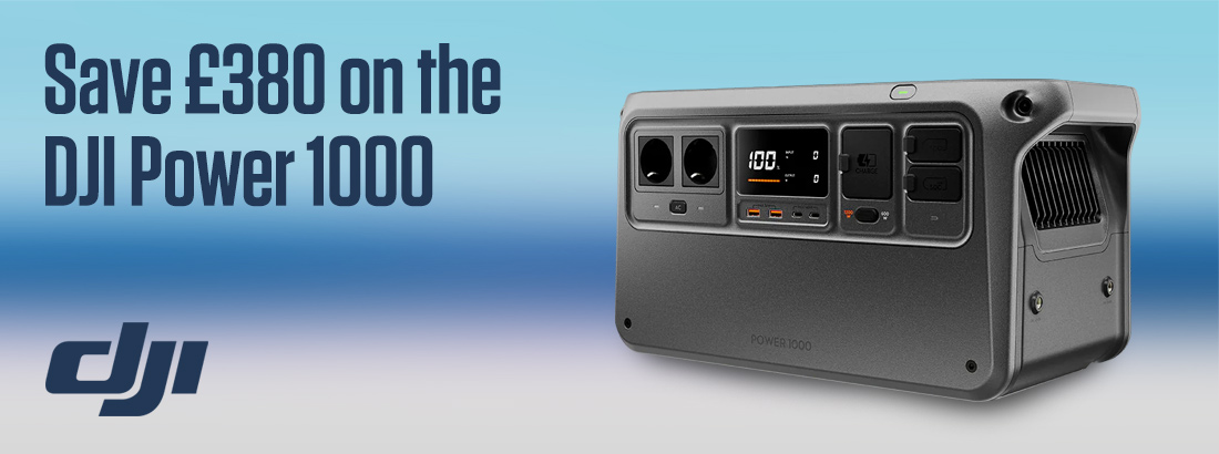 Save £380 on the DJI Power 1000 June 25 BW