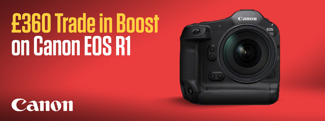 Canon EOS R1 £360 Trade in Boost