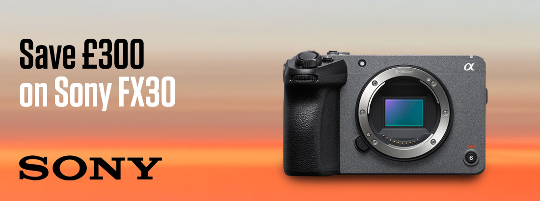 Save £300 on the Sony FX30