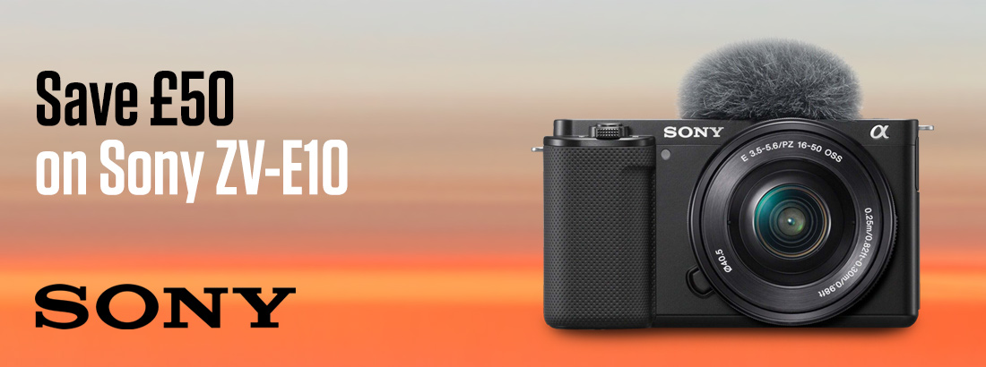 Save £50 on the Sony ZV-E10