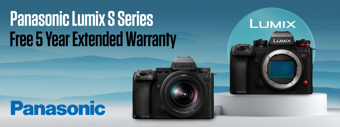 Panasonic Lumix S Series - Free 5 Year Extended Warranty May 25 BW