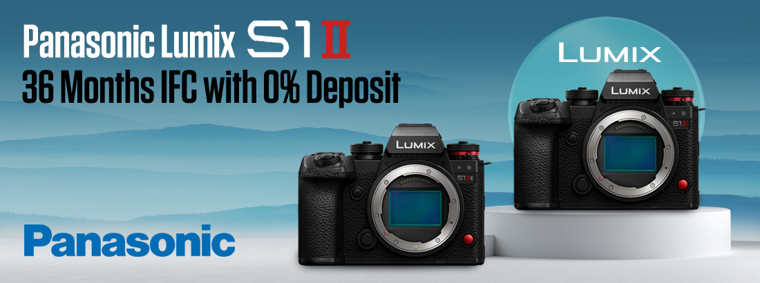 Panasonic Lumix S1II - 36 Months IFC with 0% Deposit May 25 BW