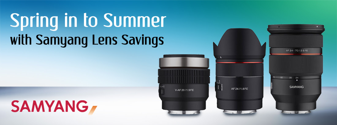 Save up to £176 on select Samyang Lenses