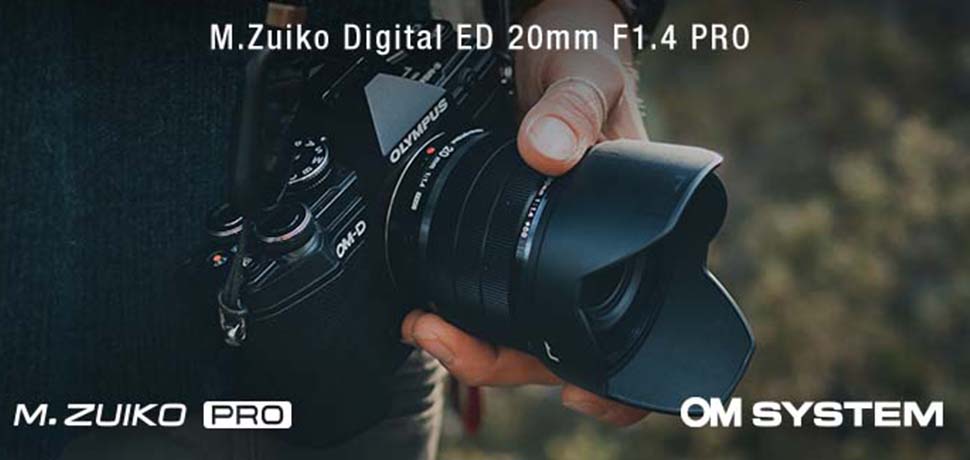 OM System M.Zuiko Digital ED 20mm f1.4 PRO Lens