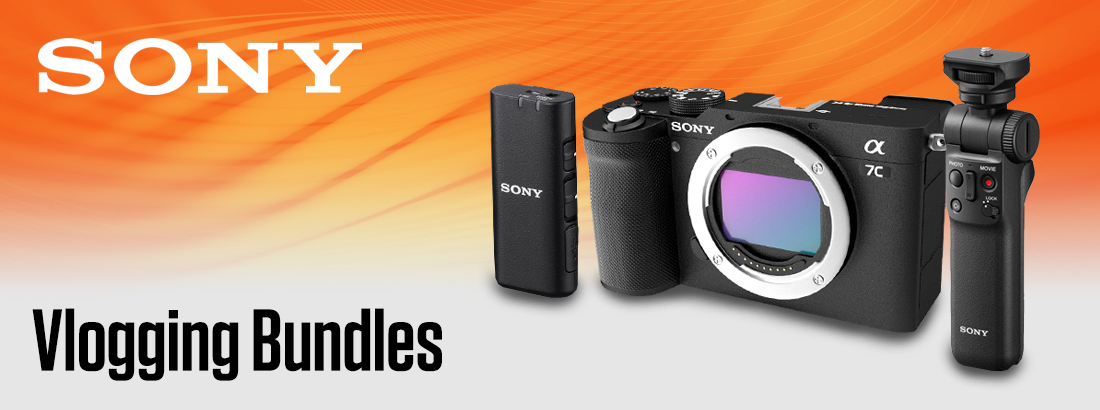 Sony a7c Save up to £190 on Vlogging Accessories