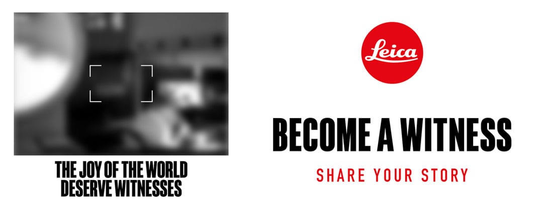The World Deserves Witnesses, Leica Photography Competition page