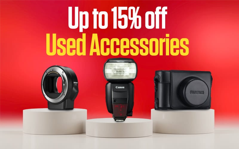 Up to 15% off used Accessories
