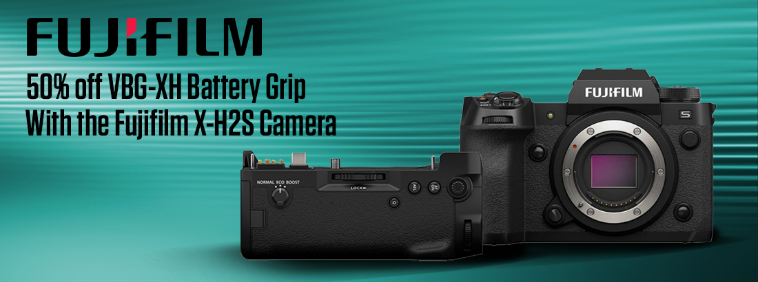 50% off Battery Grip with the X-H2S