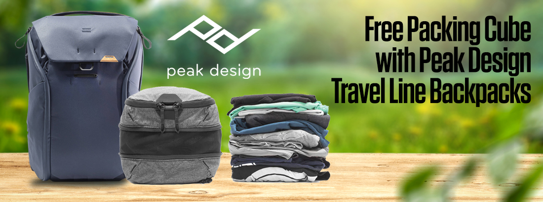 Peak Design Travel Line - Free Packing Cubes