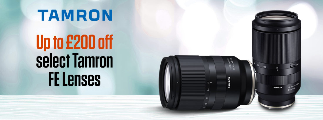 Tamron 70-180mm f2.8 Di III VXD Zoom Lens - Sony FE Mount Tamron 17-70mm F2.8 Di III-A VC RXD Lens - Sony E Mount