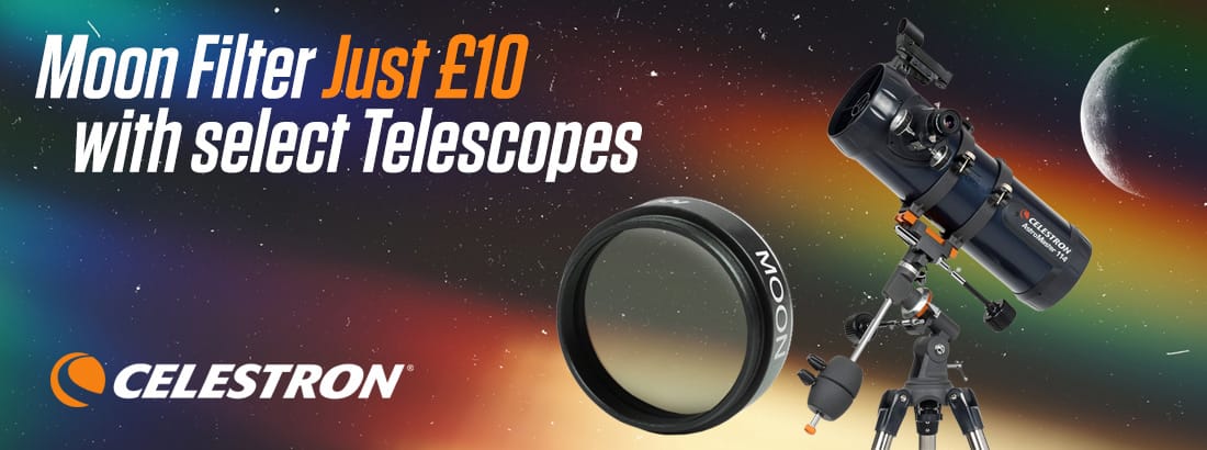 Moon Filter Just £10 with select Telescopes