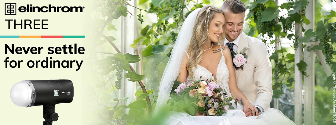 Elinchrom THREE Landing Page banner