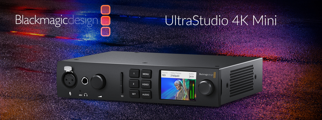 Blackmagic Ultrastudio 4K Mini