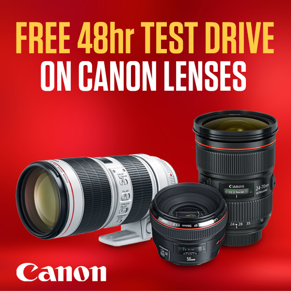 Canon 48HR Test Drive Lenses page link