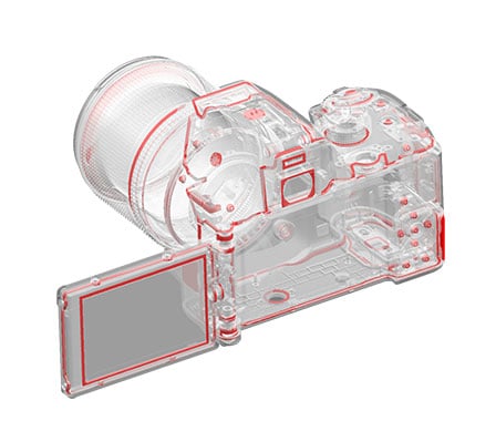 Pentax K-70 Mechanical Outlines