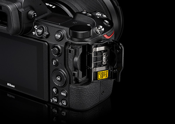 Nikon Z6 XQD Card Slot