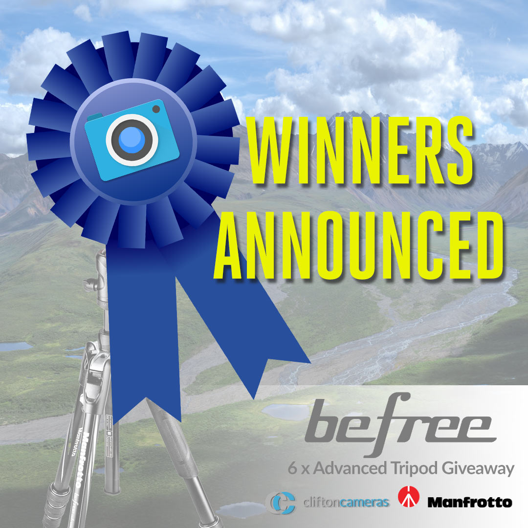 Announcement: Winners of the Clifton Cameras X Manfrotto The Great Outdoors Photo Competition