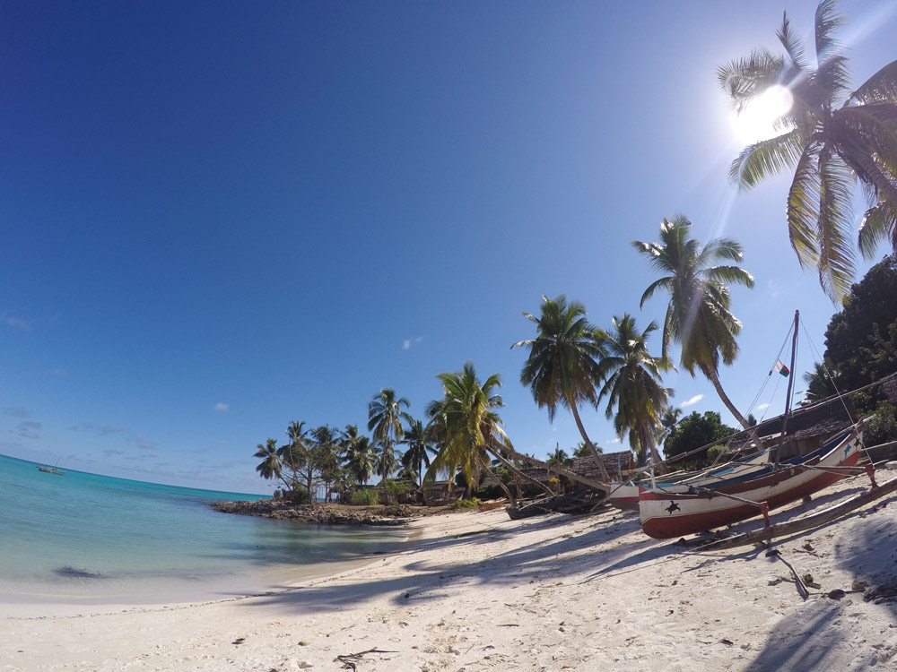 Beach Nosy Iranja, Madagascar