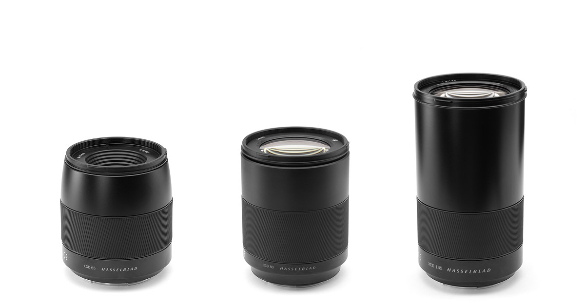 Hasselblad Announce NEW Trio of Prime Lenses for XCD Medium Format System