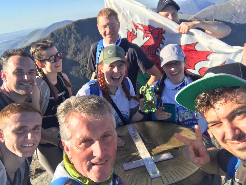 Clifton Cameras Team on the Three Peaks Challenge