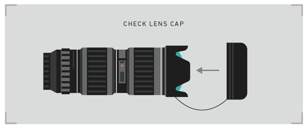 camera lens cap