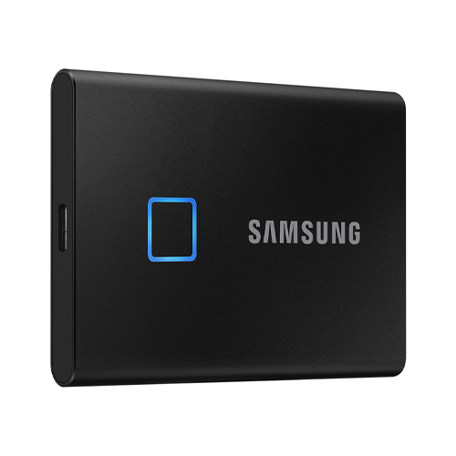 Samsung T7 Touch 500GB SSD - Black