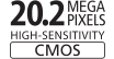 20.2 Mega Pixel Sensor