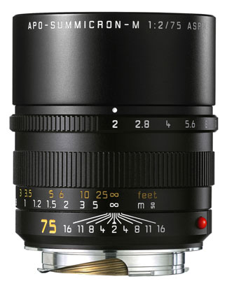 Leica 75 mm f2 Apo-Summicron-M Asph 6-bit 