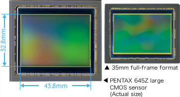 645z CMOS sensor