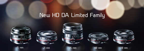 Pentax HD DA Lens Family