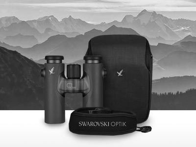swarovski cl companion 8x30 binoculars - Green with wild nature accessory pack