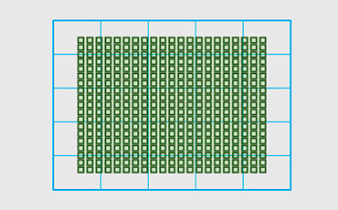 More comprehensive AF coverage 399 AF points cover 45% of the total image area — more than any other digital camera can match.