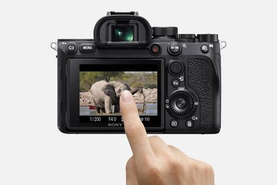 Sony A7R IV touch movie af