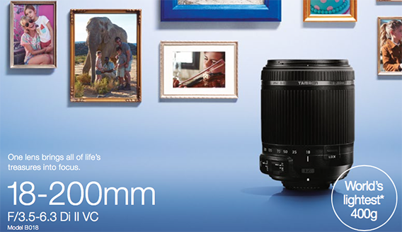 Tamron 18-200 f3.5-6.3 Di II VC Banner