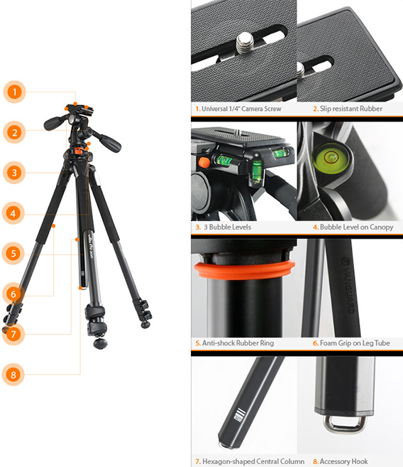 Vanguard Alta Pro 263AP Tripod