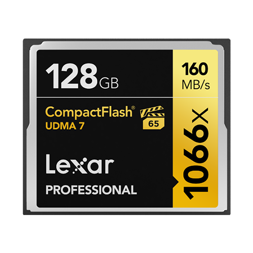 Lexar 128GB Professional 1066x CompactFlash Card