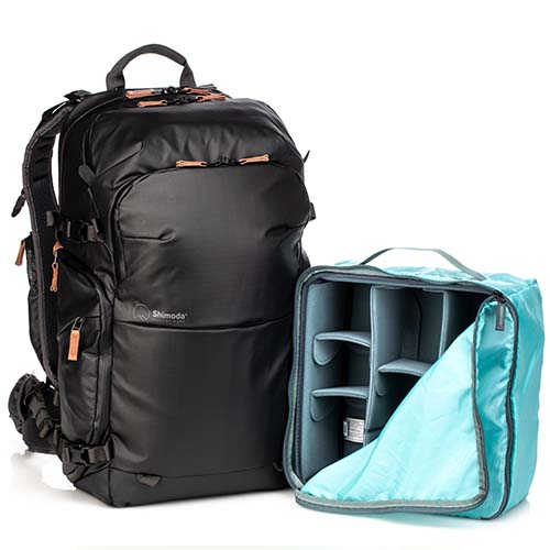 Used Shimoda Explore V2 30 Backpack with Medium Core and Waist Strap - Black - 14178467