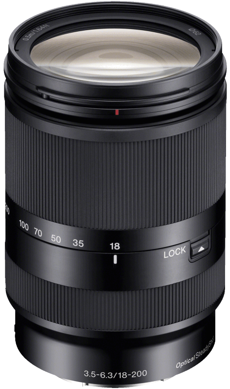 Sony E 18-200mm f3.5-6.3 OSS LE Lens