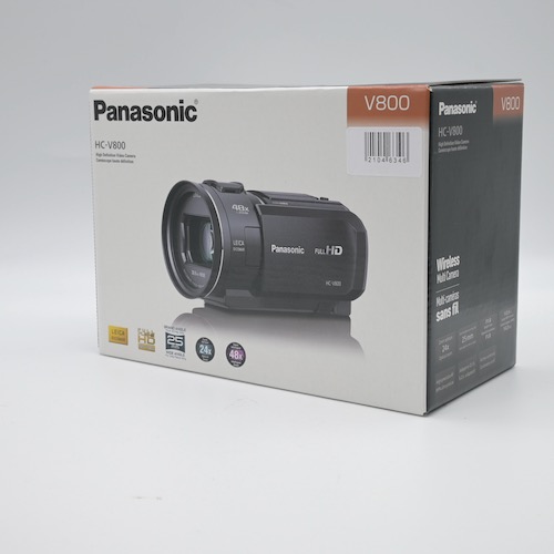Used Panasonic HC-V800EB-K HD Video Camera - 21046346 