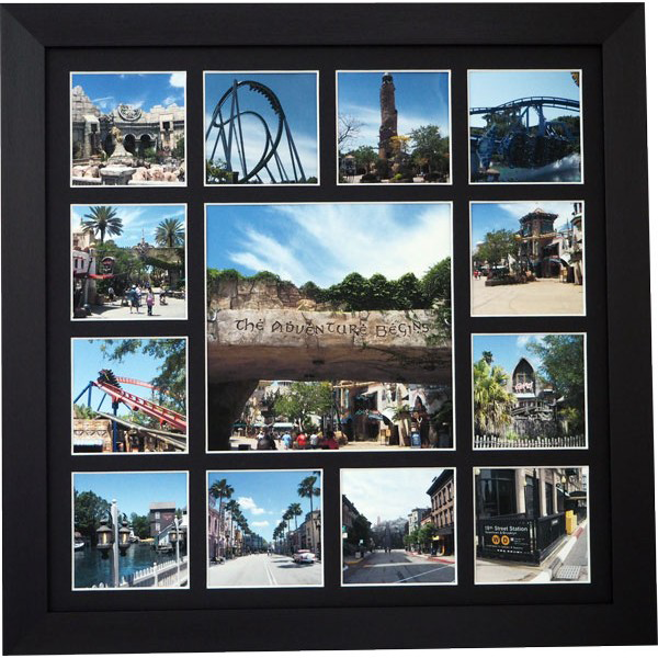 Swains Memorie 14x14 Black Frost Instagram Frame