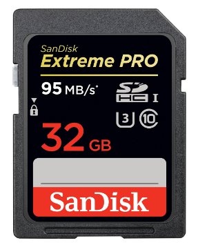 Sandisk 32GB Extreme Pro SDHC UHS-I 95MB/s