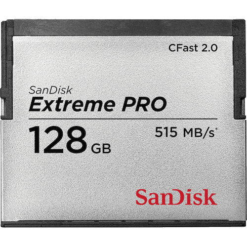 SanDisk Extreme PRO 128GB CFast 2.0 Card