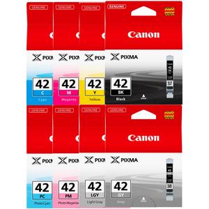 Canon CLI-42 (Colour) Ink Cartridge (Pack of 8)